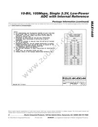 MAX1449EHJ+T Datasheet Page 21