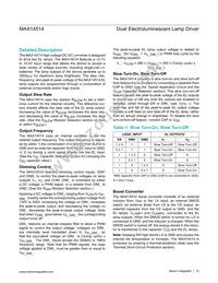 MAX14514ETD+ Datasheet Page 10