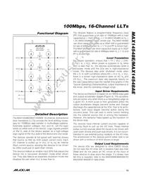 MAX14548EEWL+T Datasheet Page 13