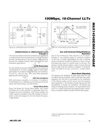 MAX14548EEWL+T Datasheet Page 15