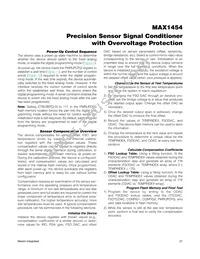 MAX1454AUE+ Datasheet Page 21