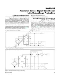 MAX1454AUE+ Datasheet Page 22