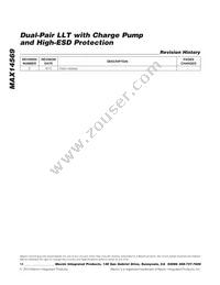 MAX14569EEE+ Datasheet Page 14