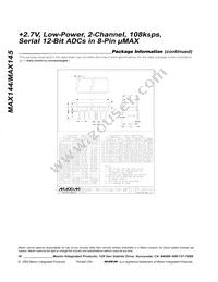 MAX1456CWI+T Datasheet Page 16
