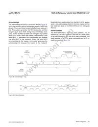 MAX14570EZT+T Datasheet Page 16