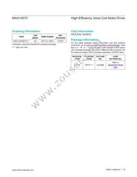 MAX14570EZT+T Datasheet Page 19