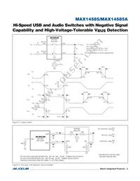 MAX14585AEVB+T Datasheet Page 5