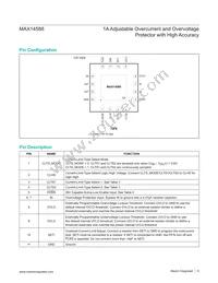 MAX14588ETE+ Datasheet Page 9