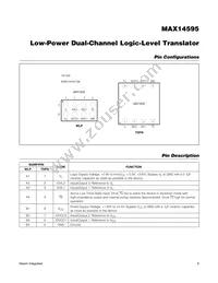 MAX14595EWA+T Datasheet Page 8