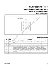 MAX14606EWL+T Datasheet Page 6