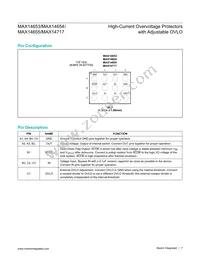 MAX14654EWC+T Datasheet Page 7