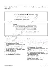 MAX14659ETE+T Datasheet Page 23