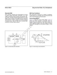 MAX14661ETI+T Datasheet Page 21