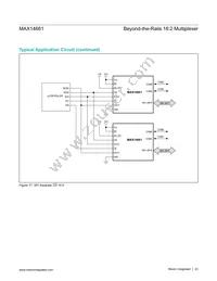 MAX14661ETI+T Datasheet Page 23