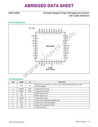 MAX14663ETL+ Datasheet Page 2