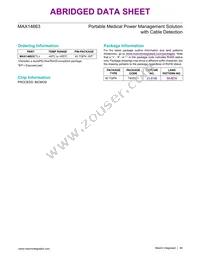 MAX14663ETL+ Datasheet Page 4