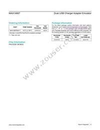 MAX14667EKA+T Datasheet Page 8