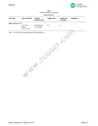 MAX14677EZA+T Datasheet Page 5