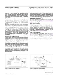 MAX14691ATP+ Datasheet Page 17