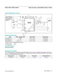 MAX14691ATP+ Datasheet Page 18