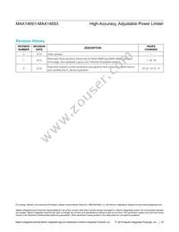 MAX14691ATP+ Datasheet Page 19