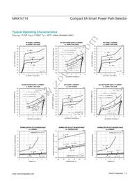 MAX14714EWL+T Datasheet Page 5