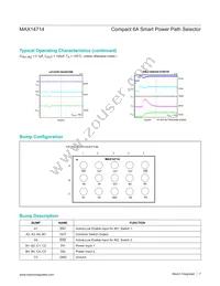 MAX14714EWL+T Datasheet Page 7