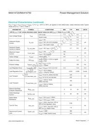 MAX14720EEWA+T Datasheet Page 7