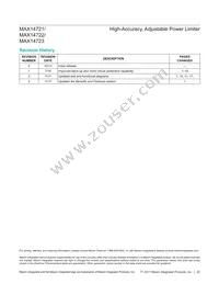 MAX14722ATP+ Datasheet Page 20