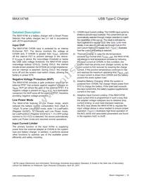 MAX14748EWW+T Datasheet Page 19