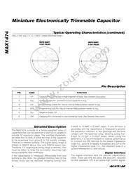 MAX1474AXT+T Datasheet Page 4