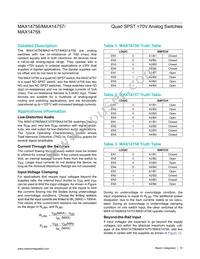 MAX14756EUE+T Datasheet Page 10