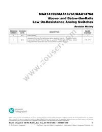 MAX14759ETA+ Datasheet Page 16