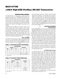 MAX14770EGSA+ Datasheet Page 12