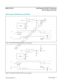 MAX14781EESA+T Datasheet Page 7