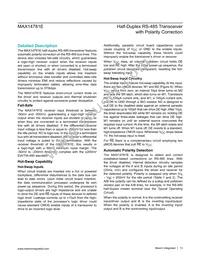 MAX14781EESA+T Datasheet Page 13