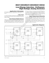 MAX14803CXB+T Datasheet Page 13