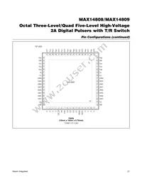 MAX14809ETK+ Datasheet Page 21