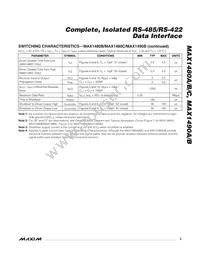 MAX1480BCPI-G10 Datasheet Page 5