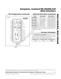 MAX1480BCPI-G10 Datasheet Page 21