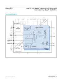 MAX14819ATM+T Datasheet Page 2