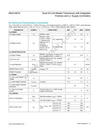 MAX14819ATM+T Datasheet Page 4