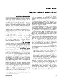 MAX14820ETG+T Datasheet Page 16