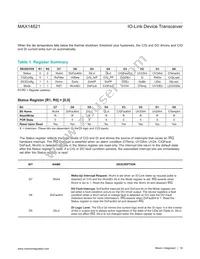 MAX14821EWA+T Datasheet Page 19