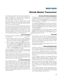 MAX14824ETG+ Datasheet Page 16