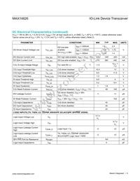 MAX14826GTG+T Datasheet Page 5