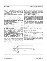 MAX14826GTG+T Datasheet Page 19