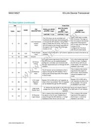 MAX14827AWA+ Datasheet Page 19