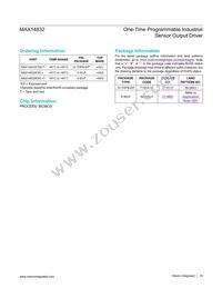 MAX14832ETB+T Datasheet Page 19