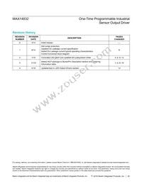 MAX14832ETB+T Datasheet Page 20